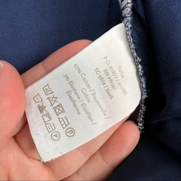 Boden Richmond 7/8 Rainbow Arc Ankle Pants Sz 14L - Picture 7 of 8